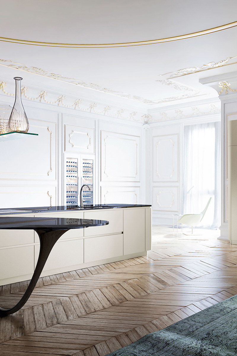 TRIADE - CUISINE SNAIDERO - BAILLEUL, NORD, FRANCE