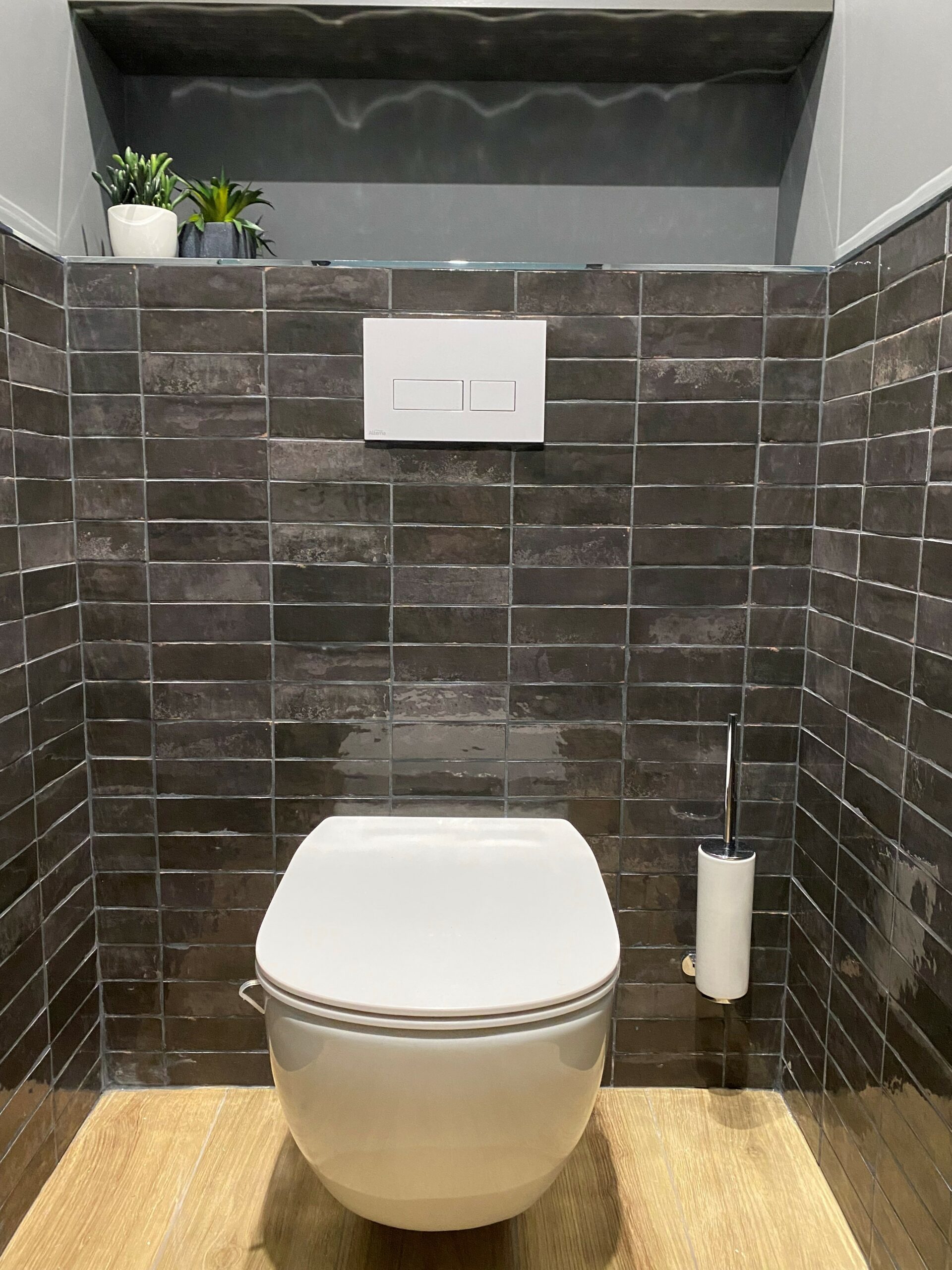 rénovation salle de bains et douche à l'italienne TRIADE BAILLEUL LILLE FLANDRES NORD BELGIQUE WC