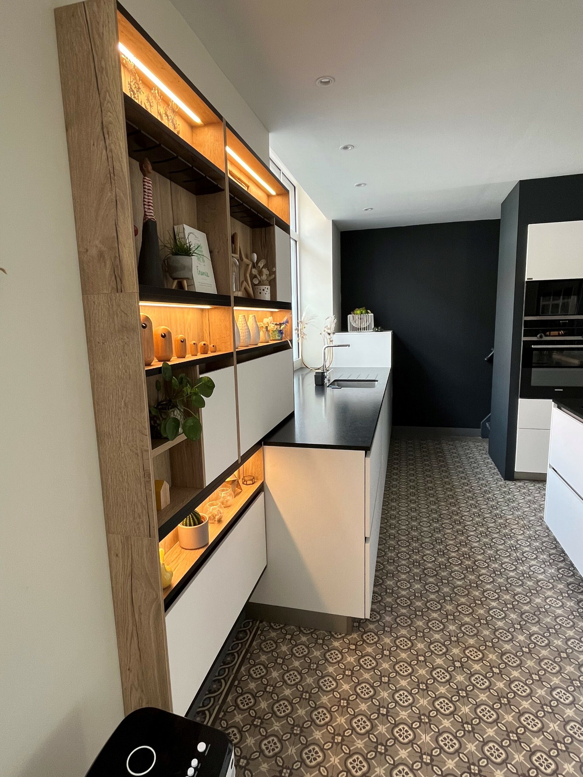 Rénovation d'une cuisine étape par étape, pièce mise à nu TRIADE Bailleul Flandres Nord Belgique